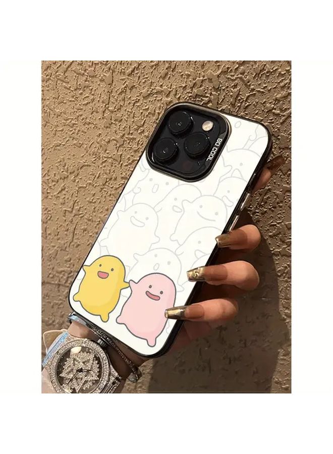 Cartoon Animation Phone Case For iPhone 15 Black Protective Cover - Image 2